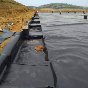 采购 HDPE 生态防渗膜 人工湖湿地蓄水池生态防渗工程用料