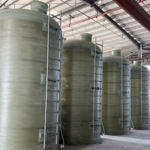 玻璃钢罐/储水罐5到120立方化工废水盐酸储罐 立卧式耐腐蚀 不渗   1件