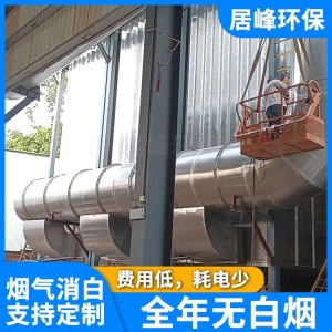 导热油锅炉尾气消白 消除烟囱尾气水蒸气白烟 烟气脱白 工业除白雾  1千克