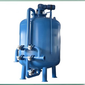 适配油田回注水工业废水改性纤维球过滤器含油污水处理 1台