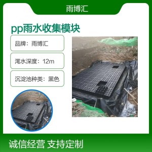 雨博汇雨水收集系统模块 高效沉淀12米深水处理  1立方米