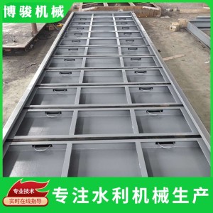 叠梁闸门厂家供应 铝合金叠梁闸不锈钢叠梁闸钢制叠梁闸 渠道安装 1件